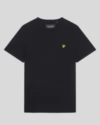 Men's Cotton Crew Neck T-Shirt in Jet Black
