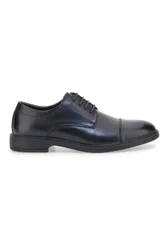 Scarpe stringate nere eleganti in vera pelle Ferré FU210C215 40