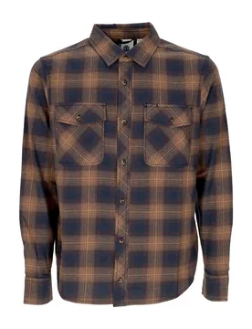 Camicia Manica Lunga Uomo Tacoma Classic Gradient Plaid Dull Gold - Element - FashionsVida