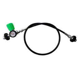 Equalizzatore Del Serbatoio Air/nitrox M26 To M26 With Gauge Ricondizionato