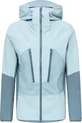 Veste de montagne hybride résistante - Aenergy Pro SO Hybrid Hooded Jacket Men Nebla Strata en Softshell - Taille L - Gris