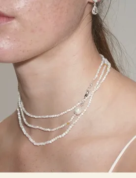 Withered Pearl Bead Winding Bracelet, Necklace, Layered For Women Jewelry Necklace Necklaces For Women - Aliexpress - FashionsVida