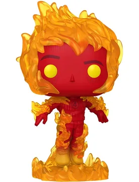 Figura Pop Human Torch Marvel 4 Fantásticos 2025 - Funko - FashionsVida