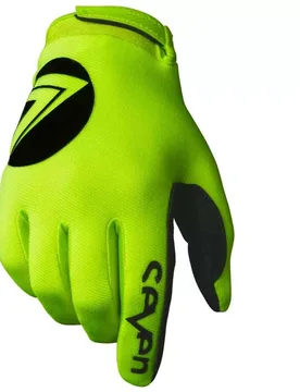 Guanti Moto Cross MX ANNEX 7 DOT Giallo Fluo taglia XL - SEVEN - FashionsVida