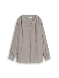 Blouse easy longsleeves shape female
