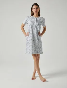 Camisón punto manga corta estampado de mujer - Kiff-Kiff - FashionsVida