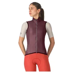 Castelli Gilet Aria 2 Dark Bordeaux