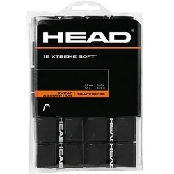 Xtremesoft Tennis Overgrip 12 Units Black One Size