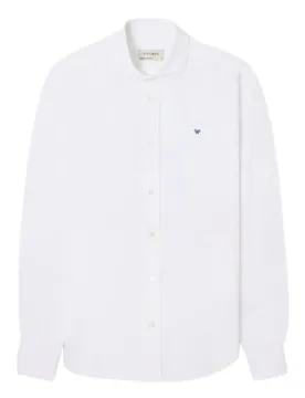 Chemise à Manches Longues 1020501317 White M - Silbon - FashionsVida