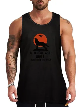 Be A Lone Wolf Don't Run With The Pack Tank Top Classic Basic Tank Top Regular Fit Casual Sleeveless - Aliexpress - FashionsVida