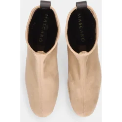 Botines milan de mujer en tela elástica efecto ante