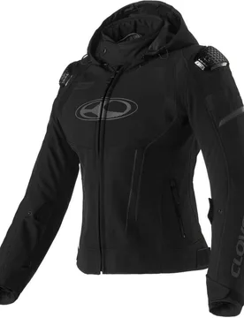Giacca Moto Donna RAINBLADE 3 LADY WP Nero taglia XS - Clover - FashionsVida