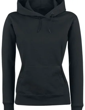 Kapuzenpullover - S bis XXL - für Damen - Größe XXL - schwarz - Frauen - female - Fruit of the loom - FashionsVida