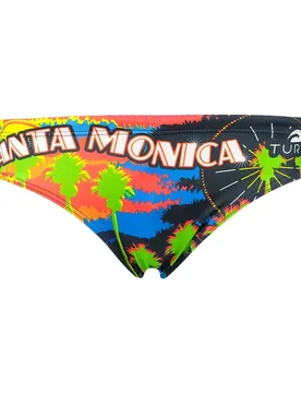 Santa Monica Swimming Brief Multicolor L Men - TURBO - FashionsVida