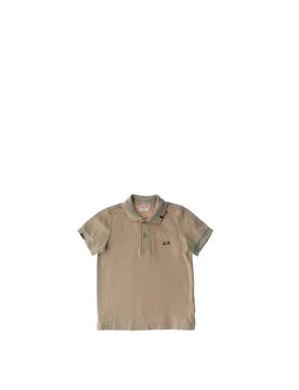 SUN68 Polo maniche corte BEIGE 14A - Sun68 - FashionsVida