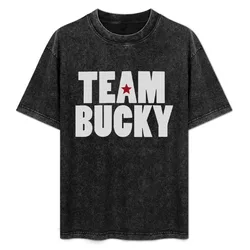 TEAM BUCKY T-Shirt Big Size Crew Neck T-Shirt