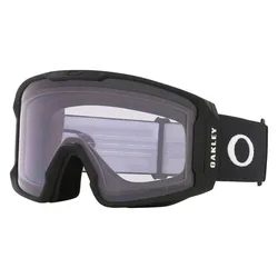 Masque De Ski Line Miner L Prizm Snow Matte Black Prizm Snow Clear/CAT0 Homme