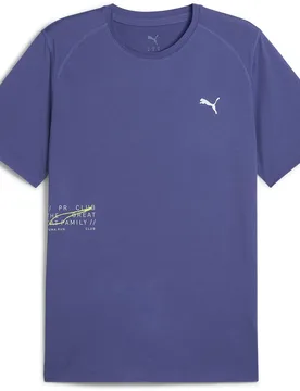 Graphic Mesh​ Short Sleeve T-shirt Blue Crystal 2XL Men,Women - Puma - FashionsVida