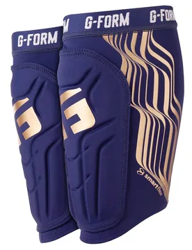Tège-tibias V2 Navy / Gold L unisex - G-Form - FashionsVida