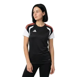 T-shirt à Manches Courtes Tiro 26 Competition Training Black / Semi Lucid Red M