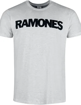 T-Shirt - Poster - S bis 3XL - für Männer - Größe XXL - grau - Lizenziertes Merchandise! - Männer - male - Ramones - FashionsVida