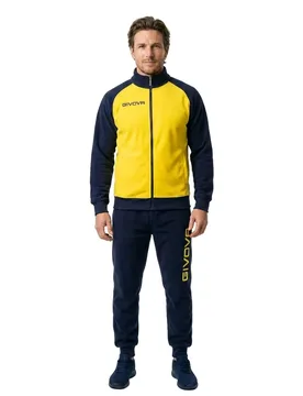 Survêtement Cuba Yellow / Blue 3XL - Givova - FashionsVida