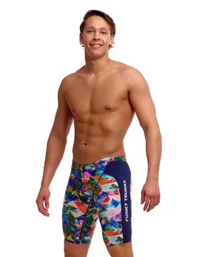 Fts003 Jammer Palm Prism UK 34 Men - Funky Trunks - FashionsVida