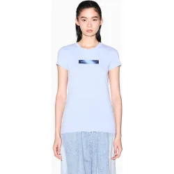 Camiseta de mujer slim fit con logo