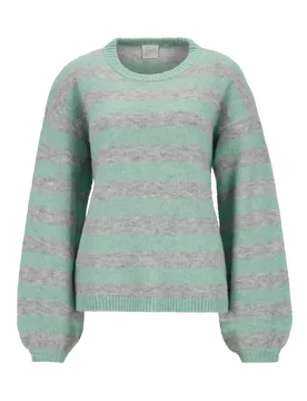 Cloud Knit Pullover striped female - L - FashionsVida