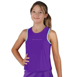 Essential Sleeveless T-shirt Viola 8-10 Years