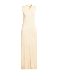 Vestido largo Mujer Marfil 34,36,38 Mujer