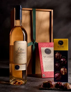 The Rosé & Chocolate Gift Box - M&S Hampers - FashionsVida