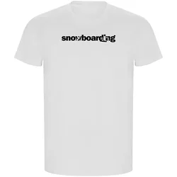 T-shirt à Manches Courtes Word Snowboarding Eco White 3XL