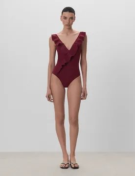 Bañador de mujer con volantes - Simorra - FashionsVida
