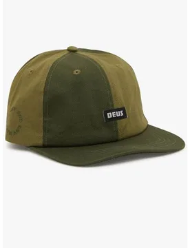 Mens Olive Raskol Cap - Male - Green - One Size - Deus Ex Machina - FashionsVida
