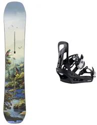 Snowboard All Mountain Pack Custom Jungle 2027 für Herren Grün