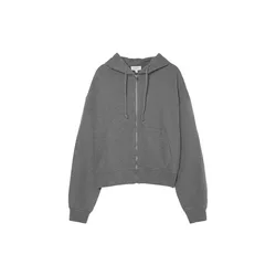Felpa Con Zip 30000811 Medium Grey Melange L