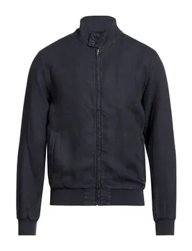 Jacke & Anorak Herren Nachtblau 3XL,L,S,XXL Herren - 120% Lino - FashionsVida