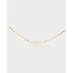 Collar Essentials con circonita