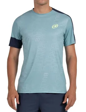Leido Short Sleeve T-shirt Teal Green 2XL - Bullpadel - FashionsVida