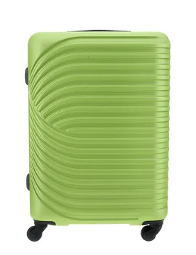 Trolley Valigia Media rigida verde con 4 ruote PR191/M - PRIMA RIGA - FashionsVida