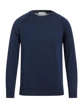 Pullover Herren Nachtblau 46,48,50,52,54,56,58 Herren - FILIPPO DE LAURENTIIS - FashionsVida