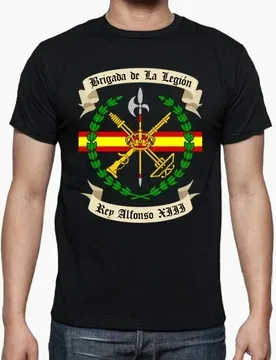 Brigada De La Legion Rep Alfonso" Spanish Foreign Legion T-Shirt. Summer Cotton O-Neck Short Sleeve Mens T Shirt New S-3XL - Aliexpress - FashionsVida