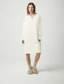 Camisón de mujer manga larga algodón - Pluto - FashionsVida
