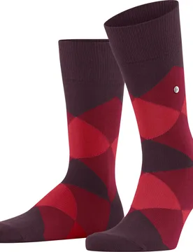 Burlington Socken Clyde, rot 40_46 - Burlington - FashionsVida