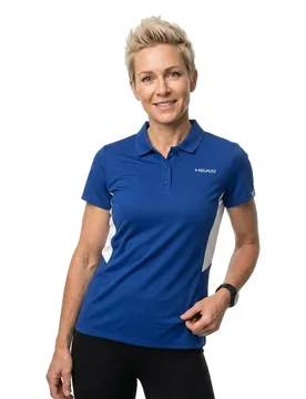 Club Tech Short Sleeve Polo Royal L - Head Racket - FashionsVida