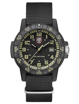 Orologio Leatherback Sea Turtle Giant 0333 Black / Beige One Size - Luminox - FashionsVida