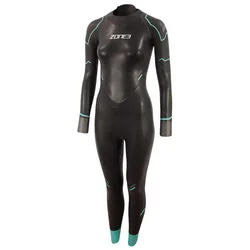 Advance Woman Long Sleeve Neoprene Wetsuit Black / Turquoise / Gunmetal M Women