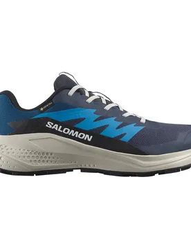 Alphaglide Gore-tex® Trail Running Shoes Blue Nights / Lunar Rock / French Blue UK 10 Men - Salomon - FashionsVida