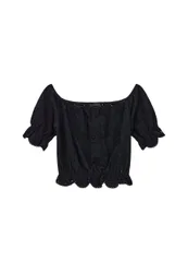 GUESS TOP SHOULDER OFF EMBROI